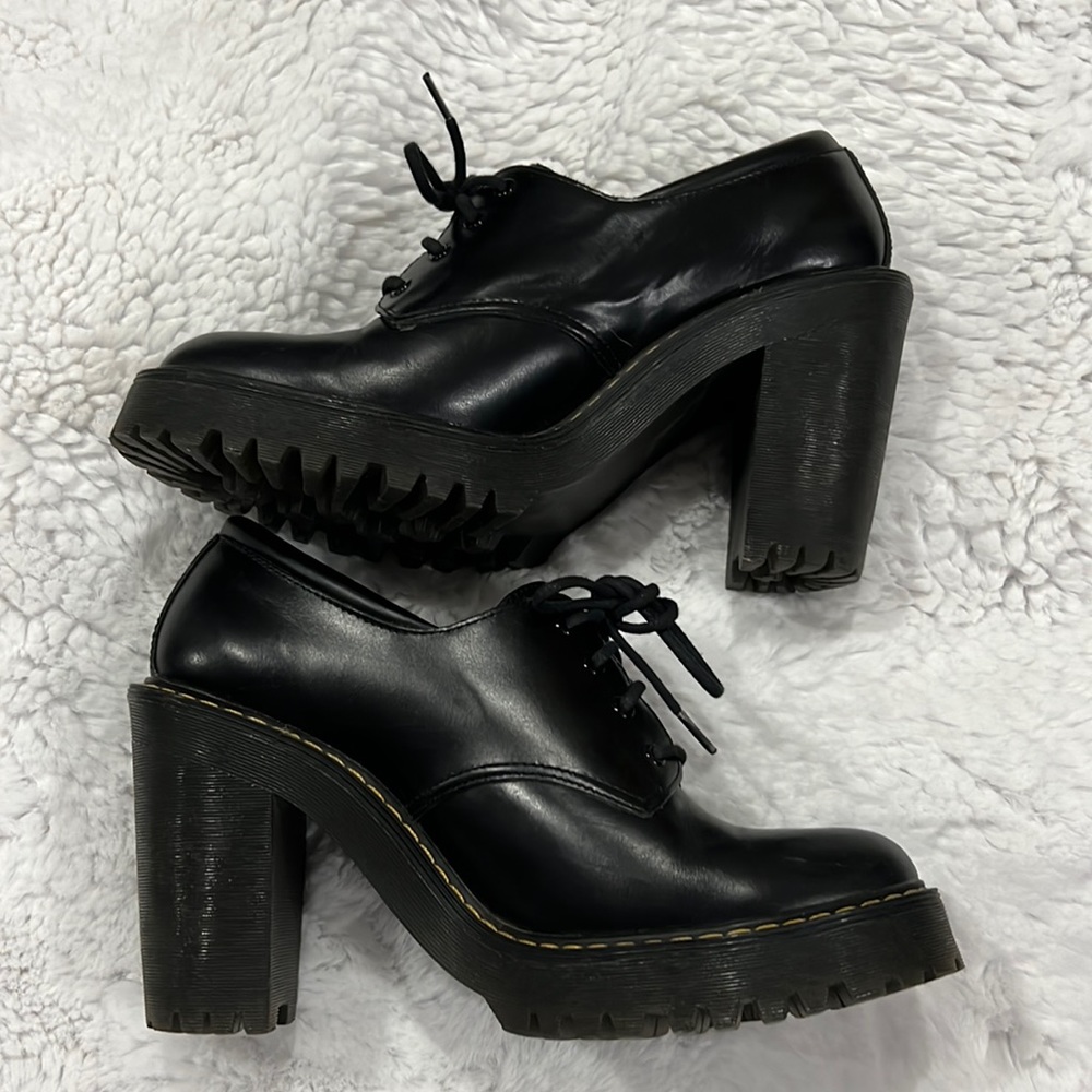 Doc Martens heeled loafers